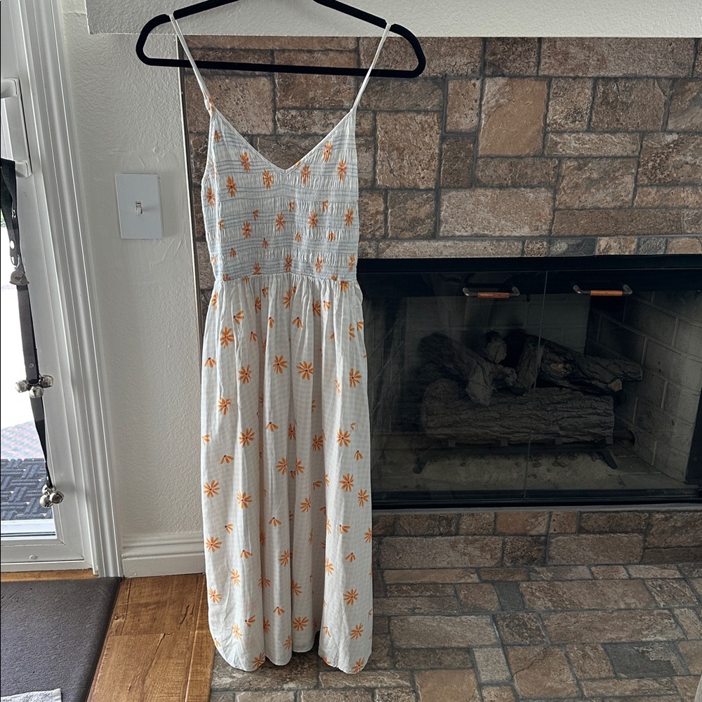 Urban Outfitters's UO Ember Smocked Midi Dress